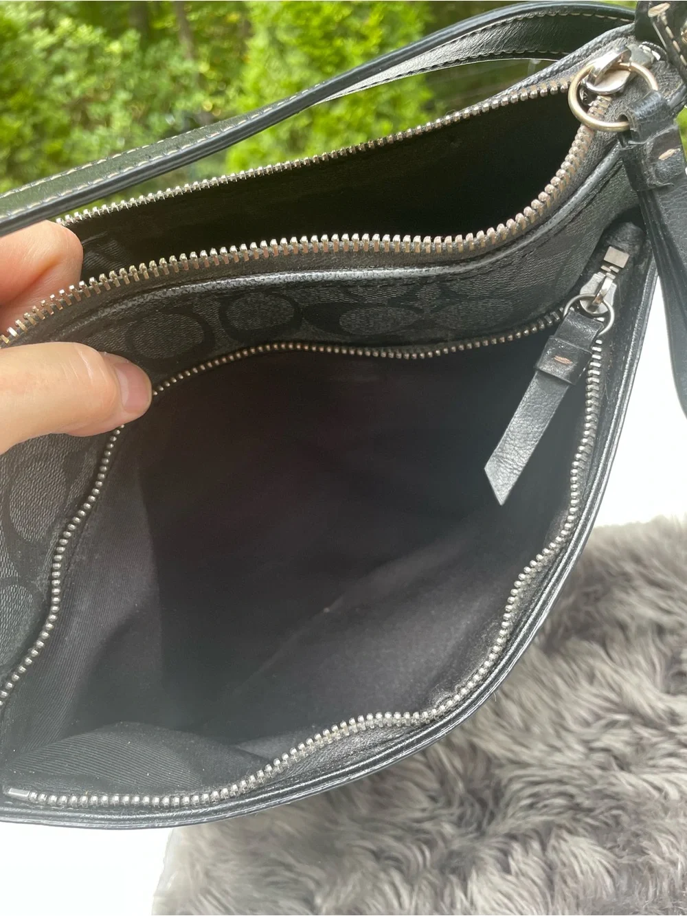 Coach Signature C Logo Crossbody Bag